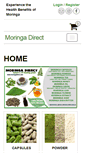 Mobile Screenshot of moringadirect.com